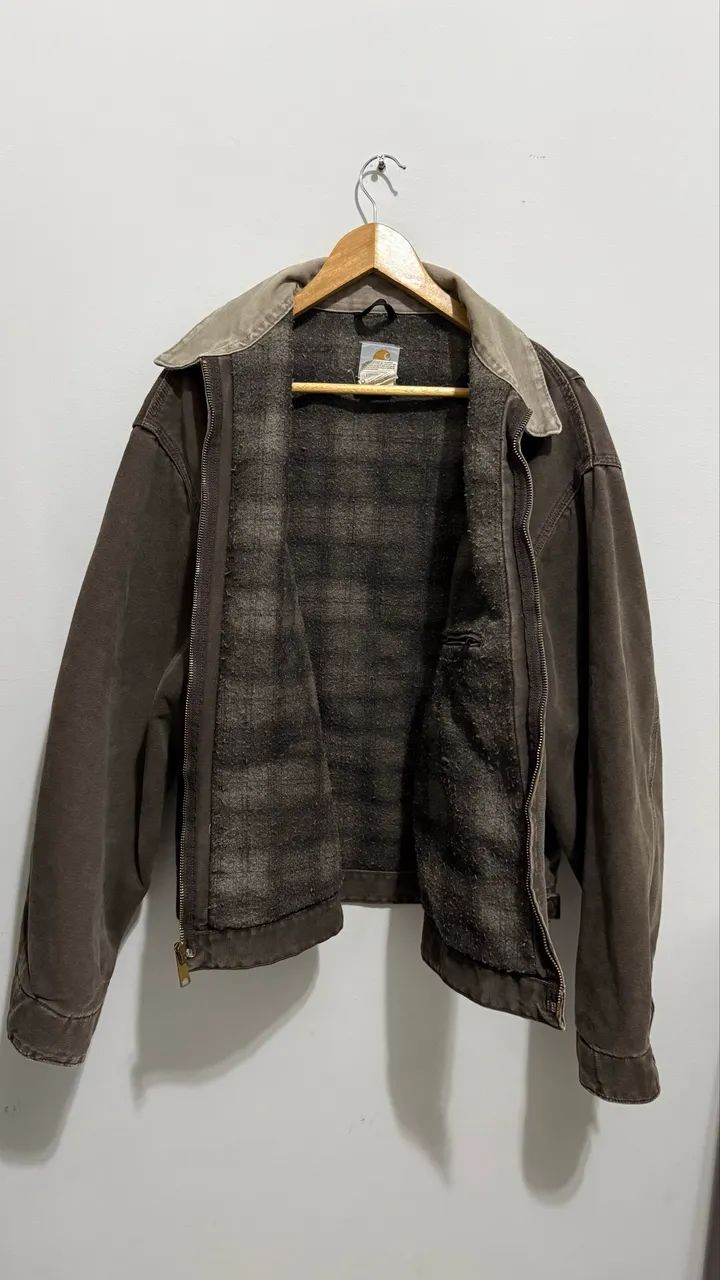 Jaqueta Carhartt Detroit 00?s - Foto 2