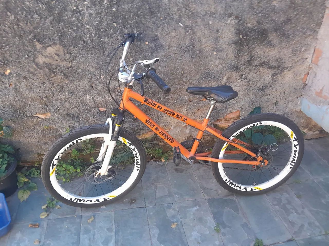 Bicicleta aro 24 com freio a disco  - Foto 5