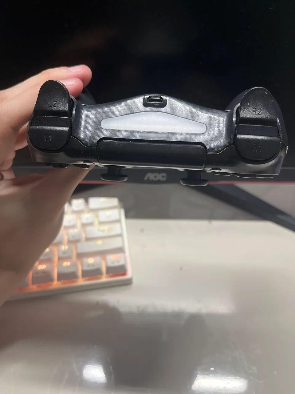 CONTROLE DE PS4 PARA PC E CONSOLE - Foto 3