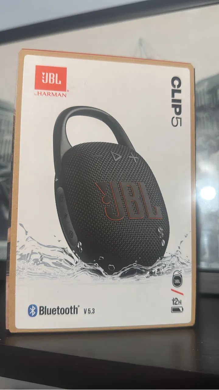 Caixa JBL Clip 5 Preta  - Foto 2