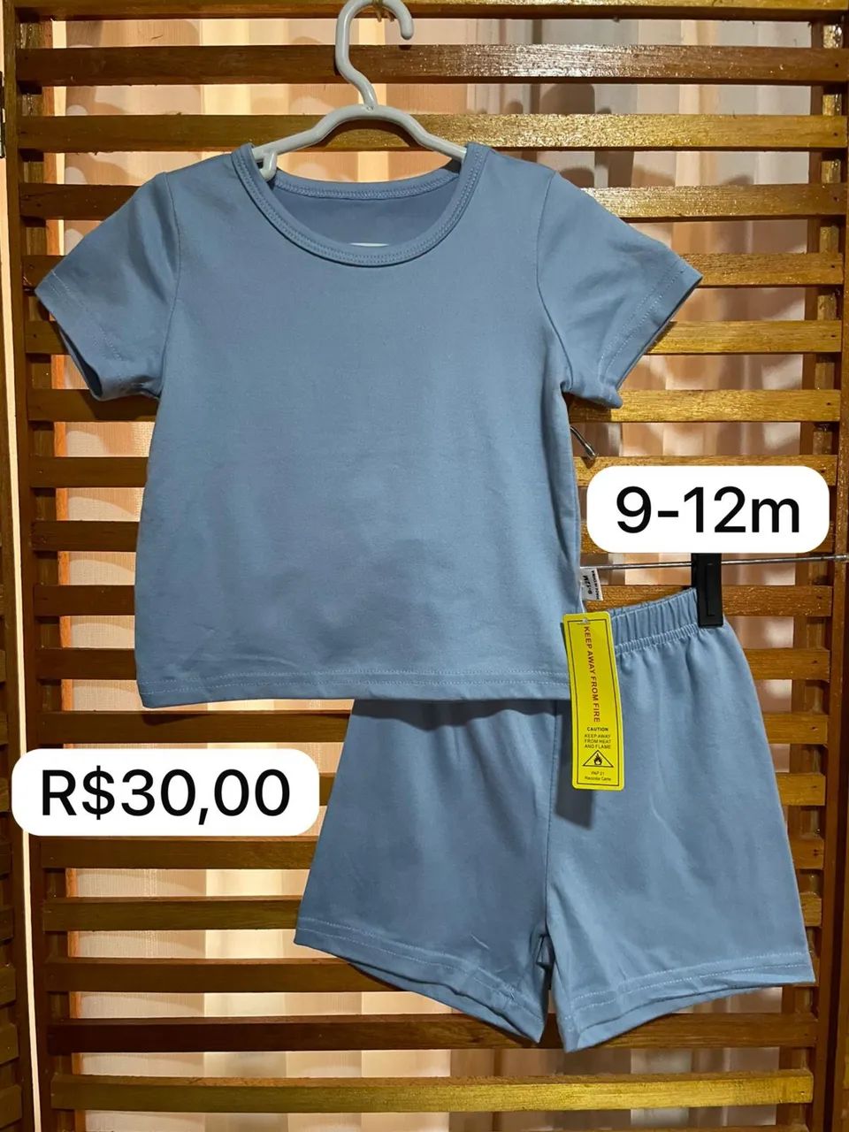 Conjunto bebê 9-12m
