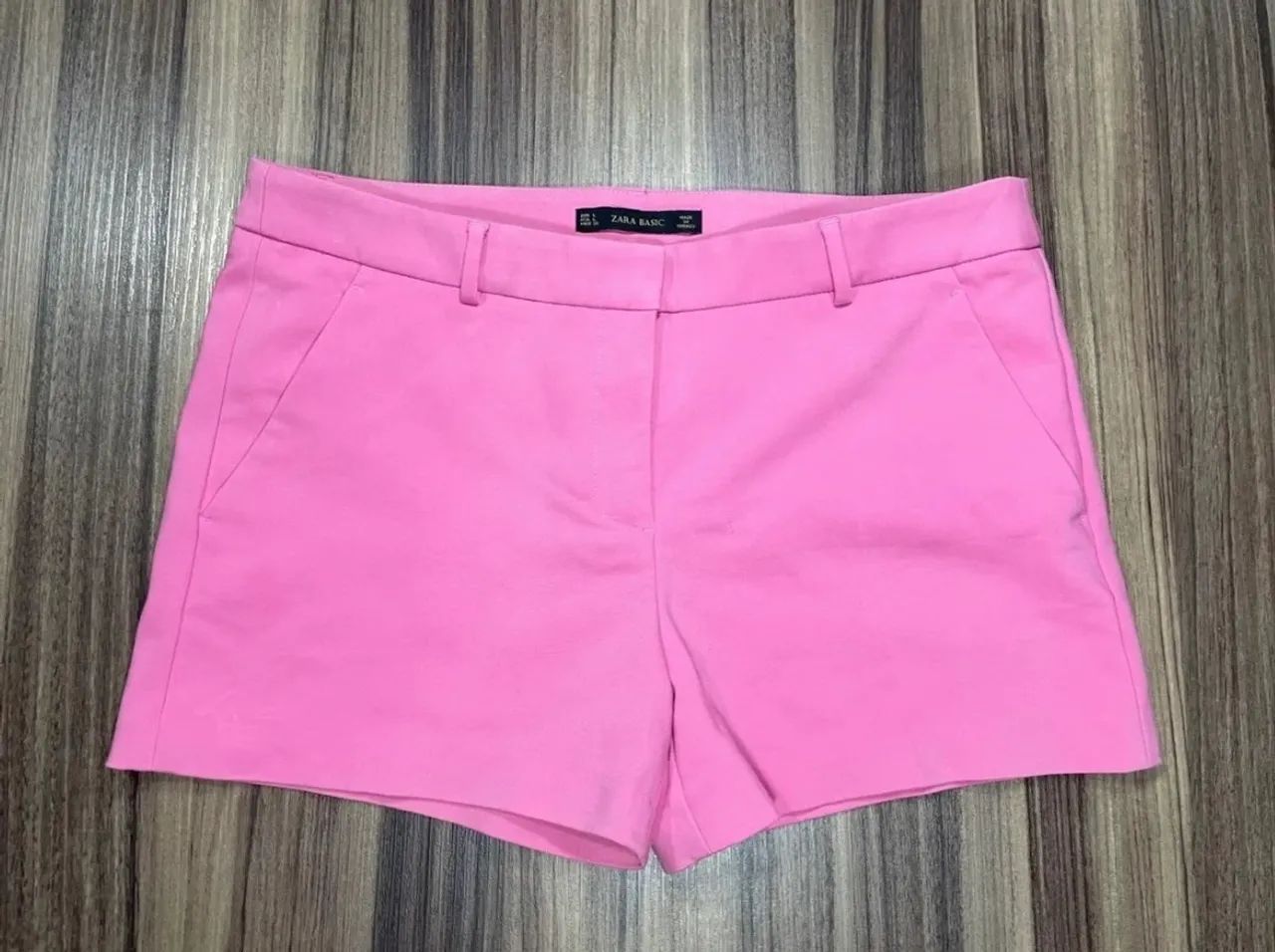 Short curto tam M / G rosa Zara Basic - Foto 3