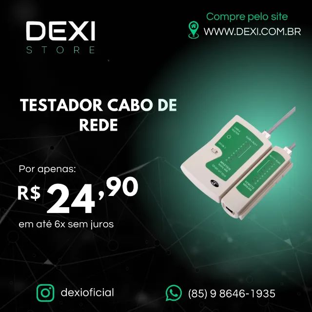 TESTADOR CABO DE REDE
