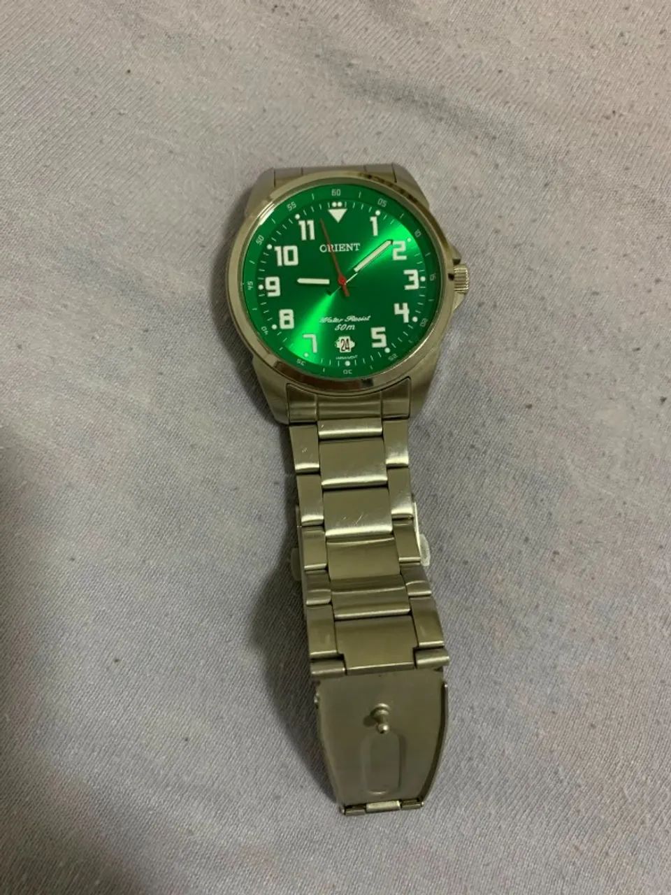 Relógio Orient Quartzo Verde Masculino