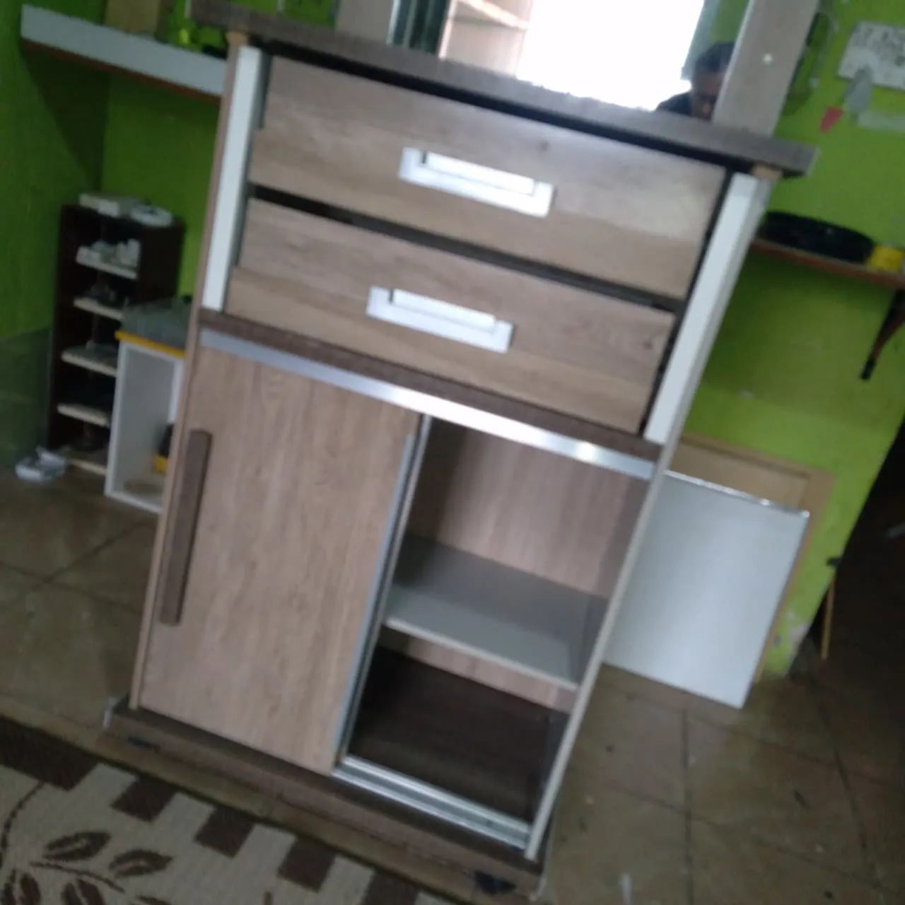 Penteadeira multiuso compacta - Foto 4