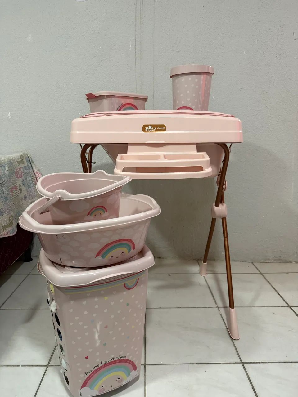 Banheira+ kit infantil  - Foto 3