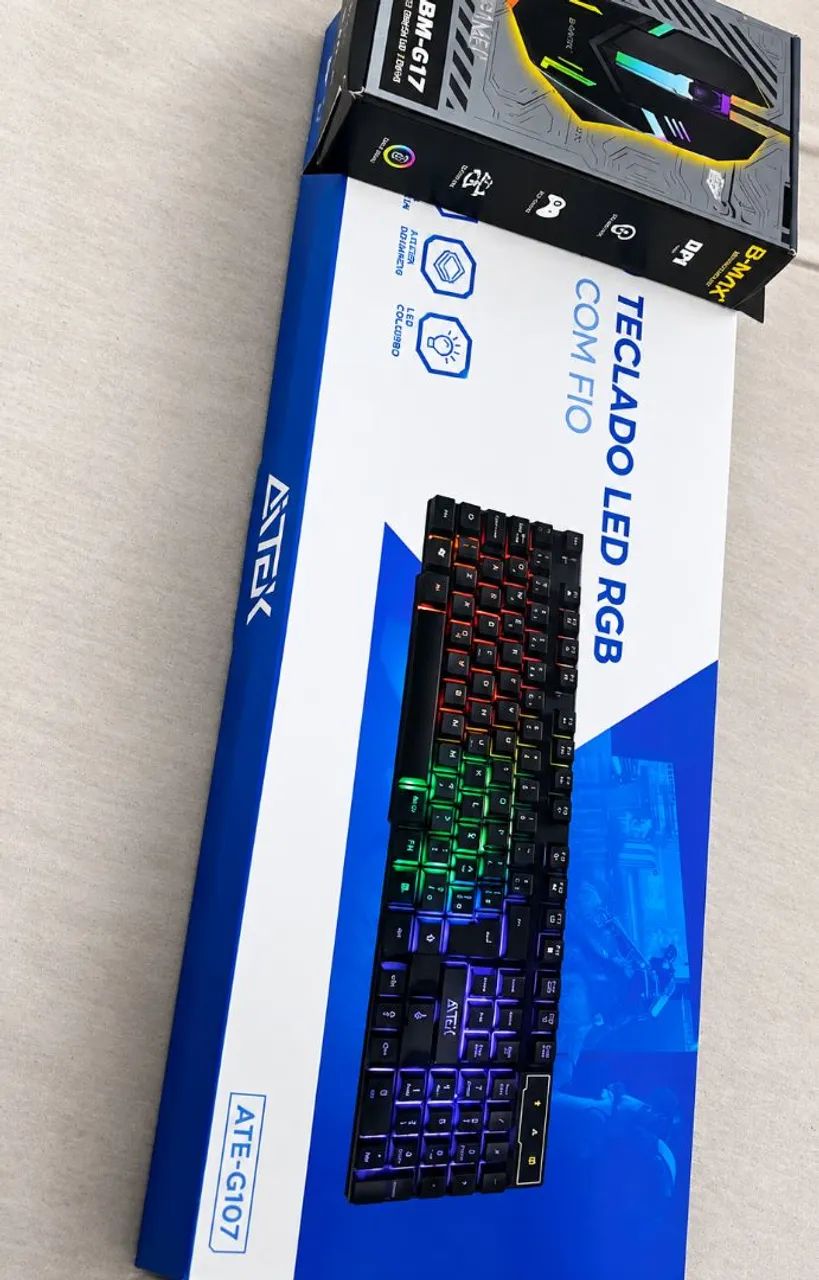 Kit teclado + mouse 