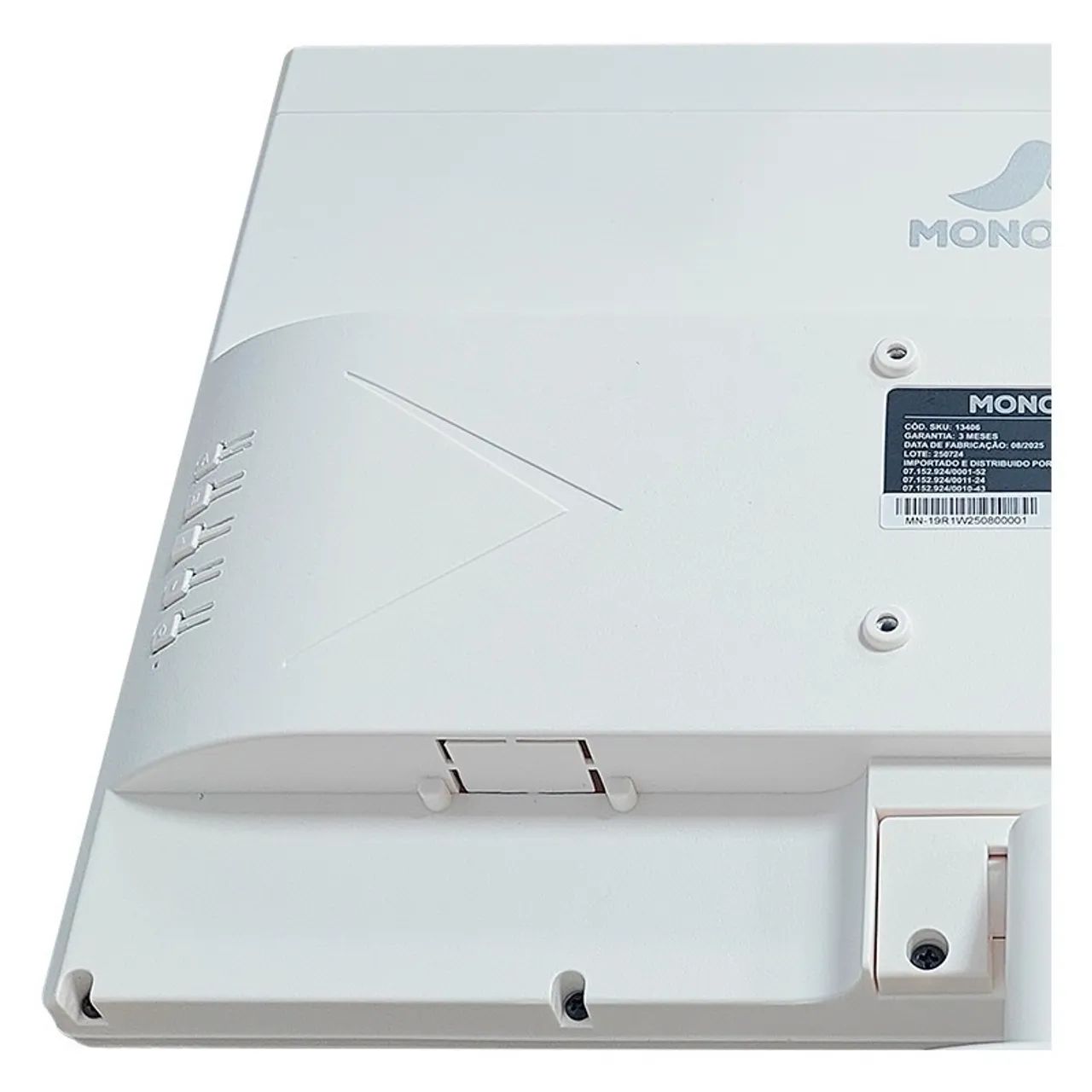 Monitor Branco 19? Monocron 75Hz HDMI + VGA - MN19R1 | Setup Clean e Funcional - Foto 6