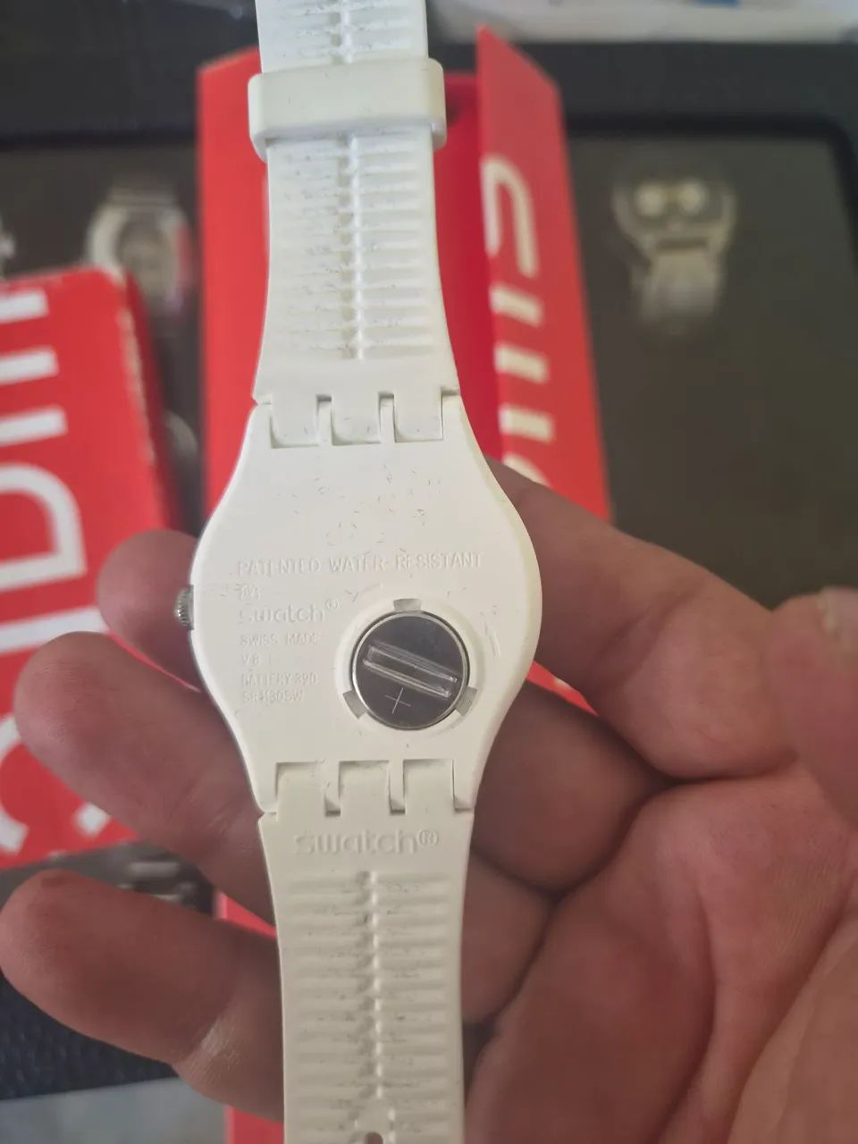 Relogio Swatch Skeleton bio ceramic Novo - Foto 4