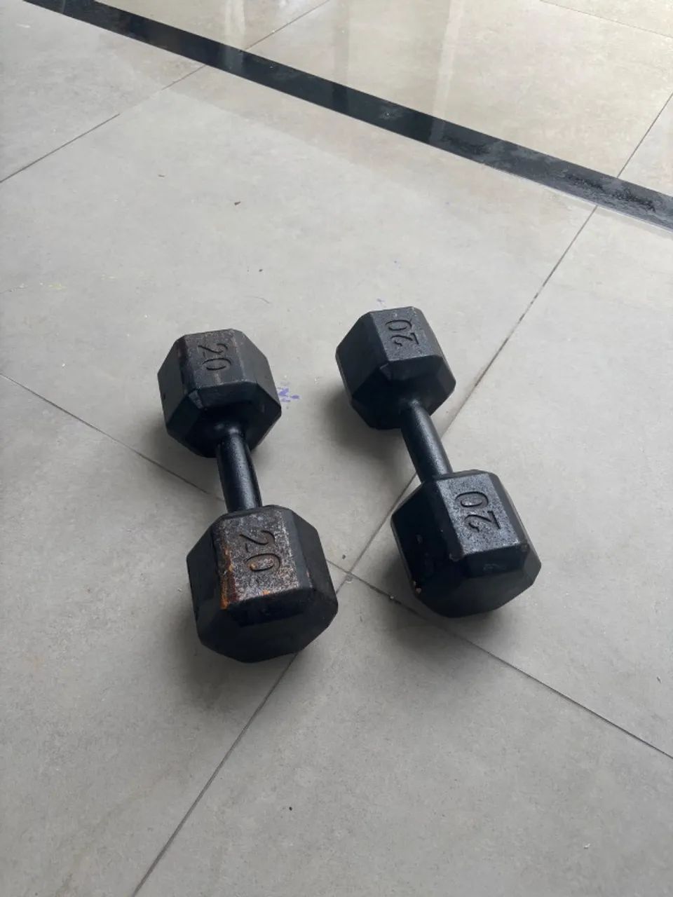 Par de Halteres de 20 kg