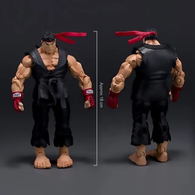 Street Fighter Capcom - Boneco Ryu Roupa Aletrnativa - Neca 18cm - Foto 5