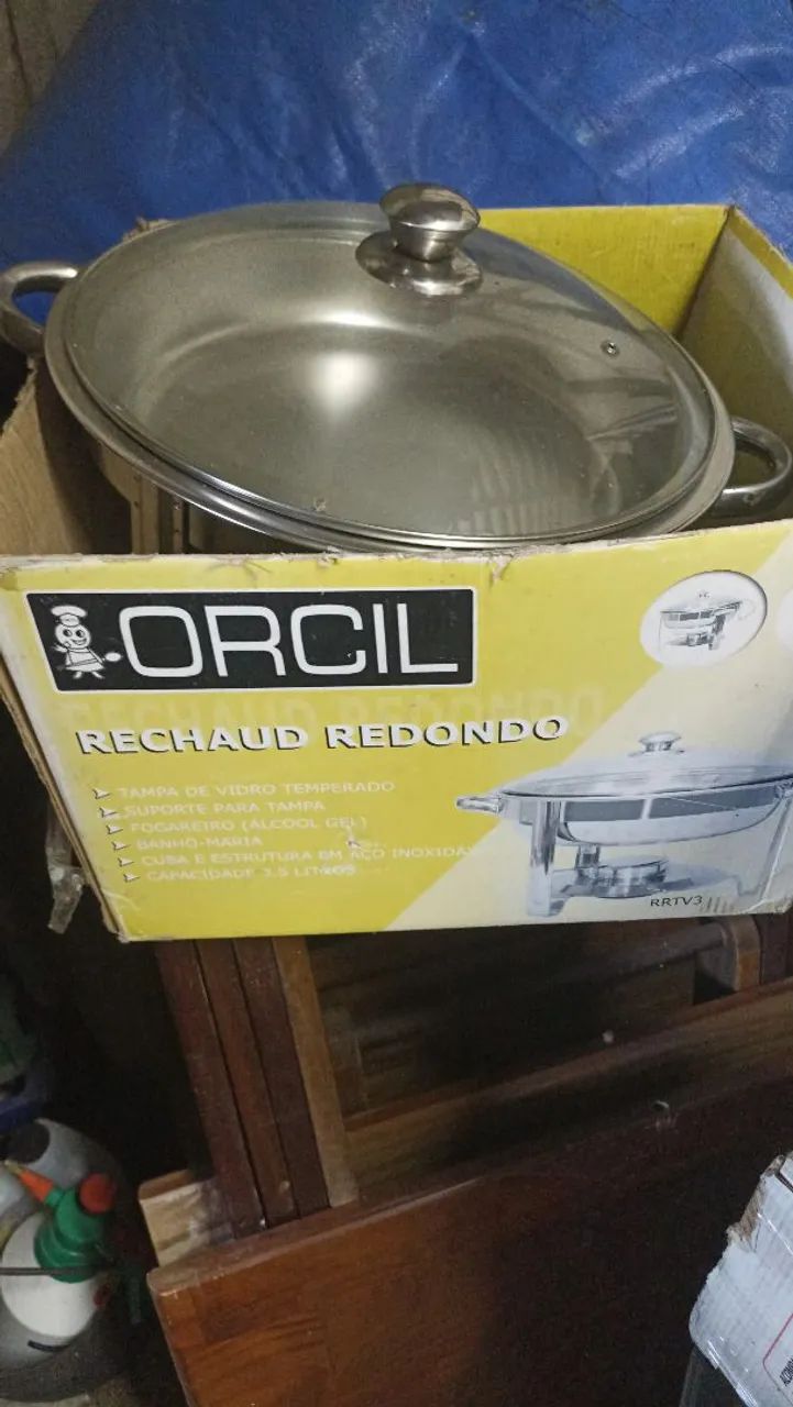 Orcil rechaud redondo barato demais - Foto 3