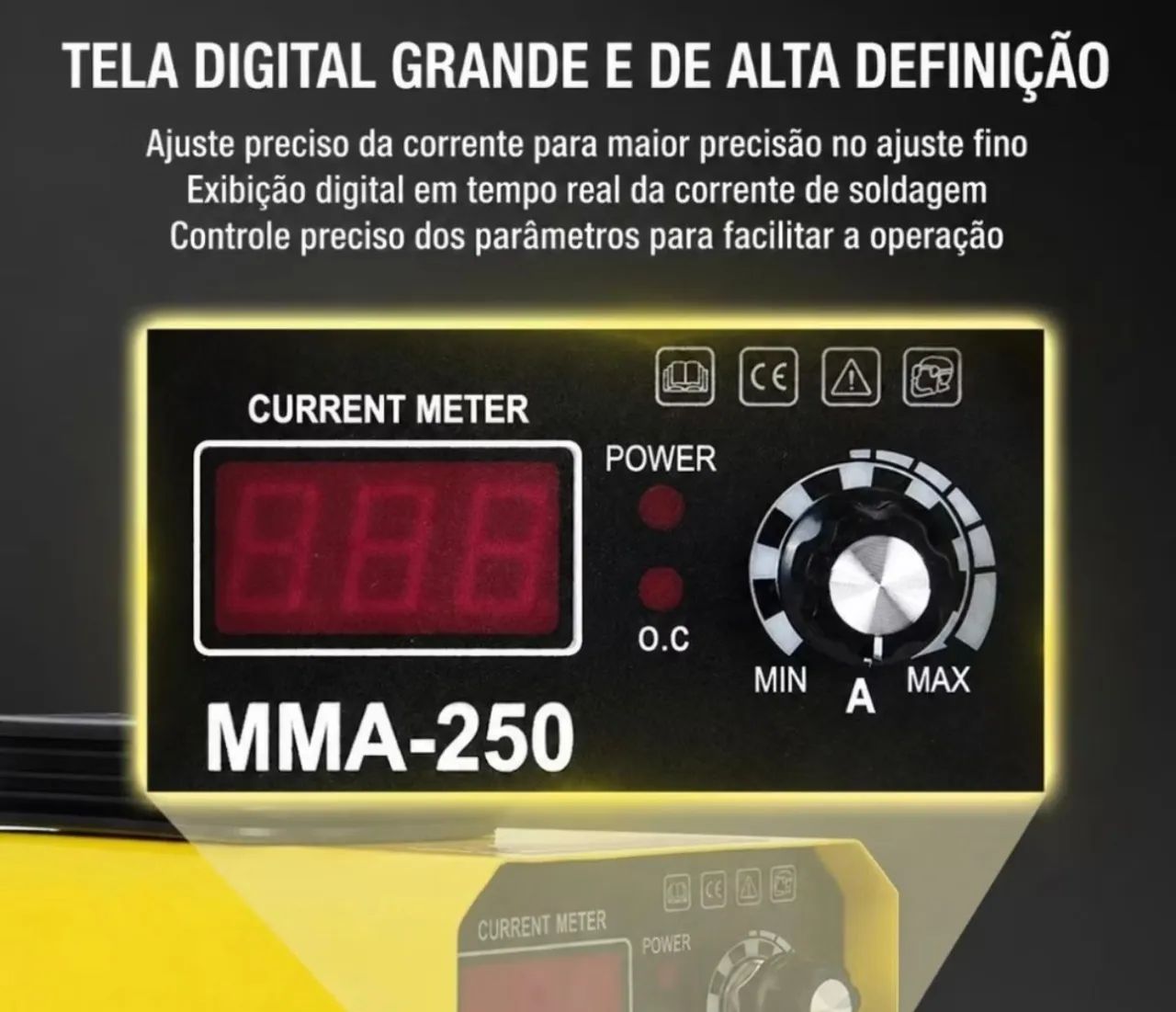 Máquina do solda 250amper - Foto 3