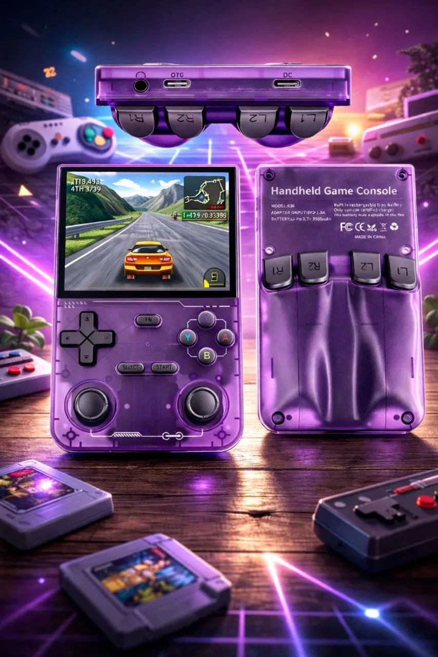 Console Portátil K36 (Novo)