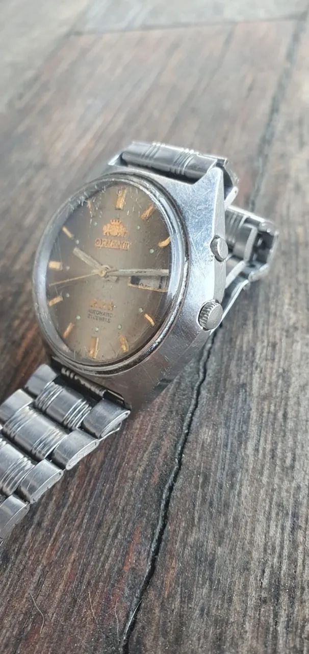 Relógio Orient Automático Vintage - 21 Jewels - Clássico - Foto 2