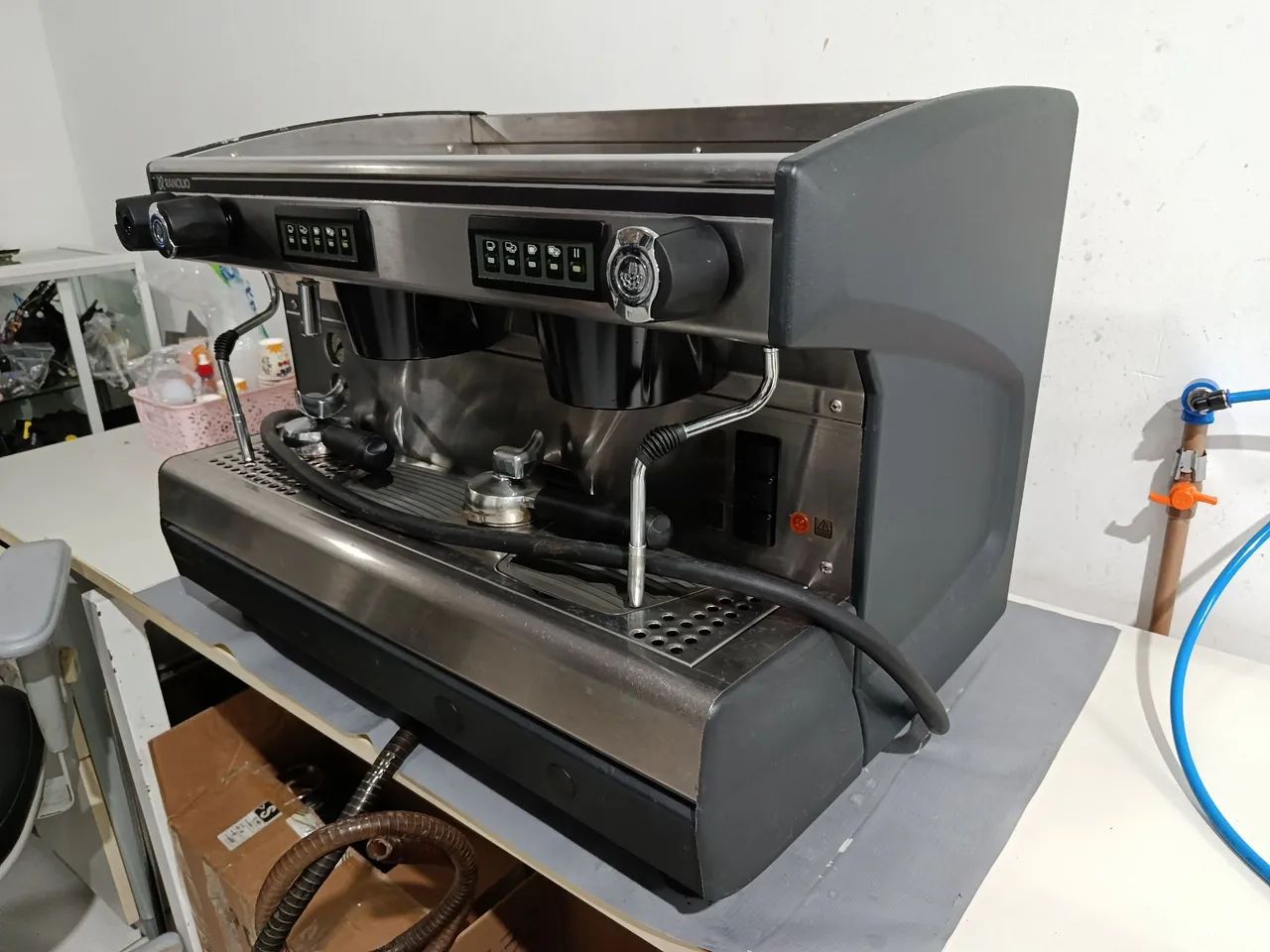 Máquina de café profissional rancilio 2 grupos  - Foto 3