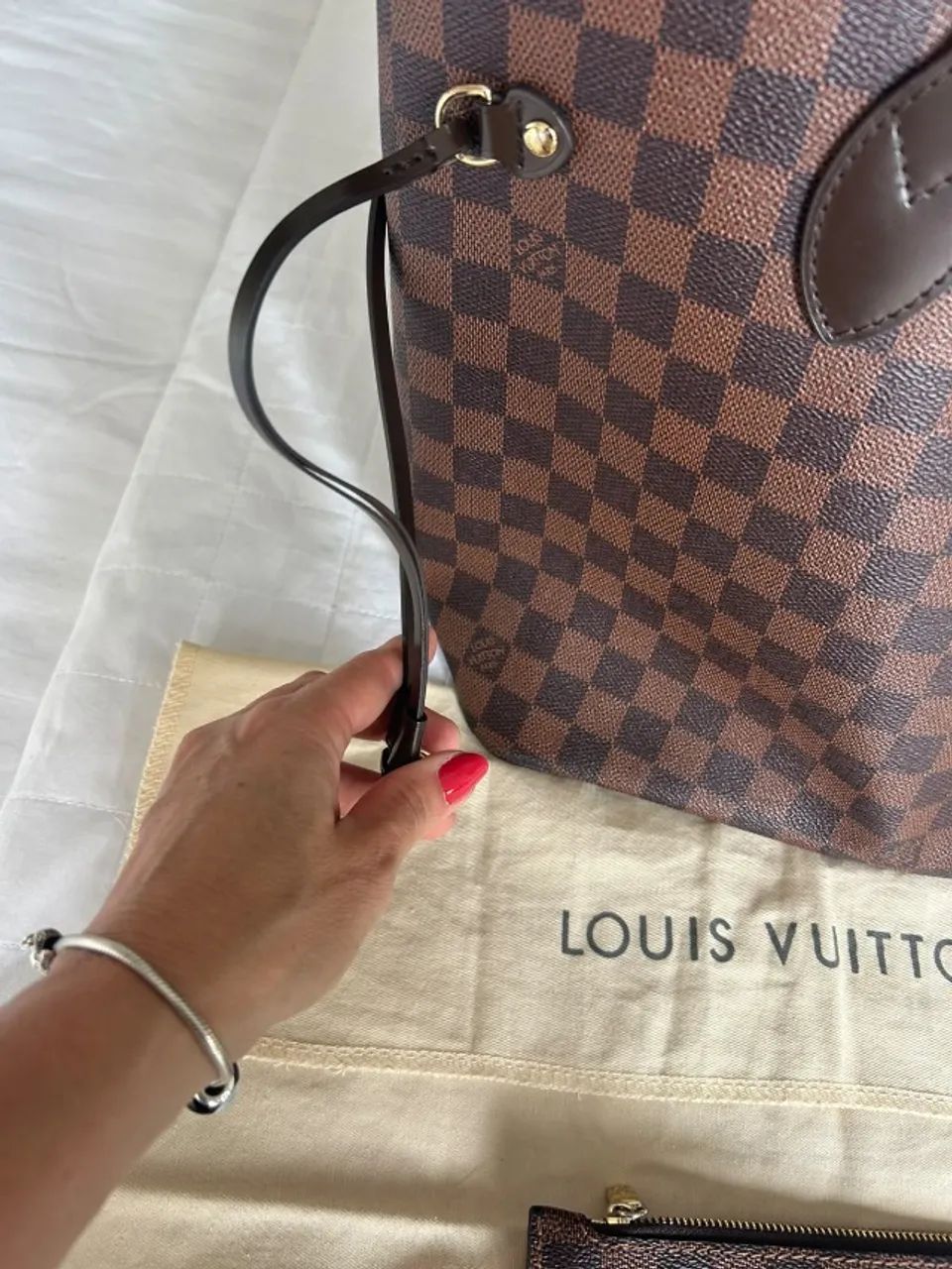 Bolsa Louis Vuitton Neverfull MM Linha Premium - Foto 4