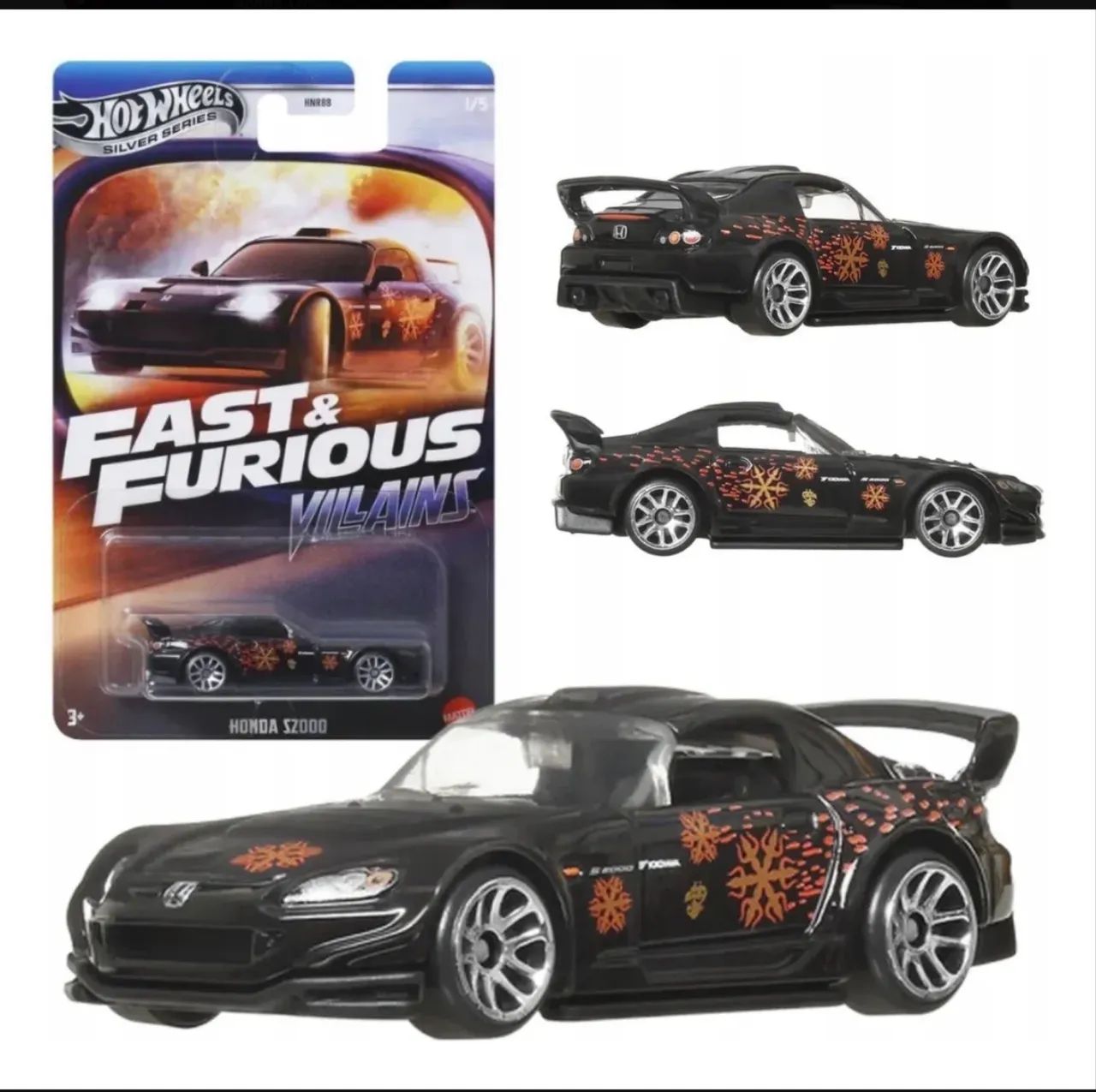 Hotwheels silver séries Honda s2000 - Foto 2