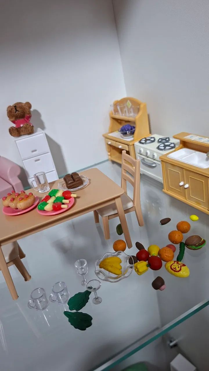 Sylvanian families lotinho mini moveis