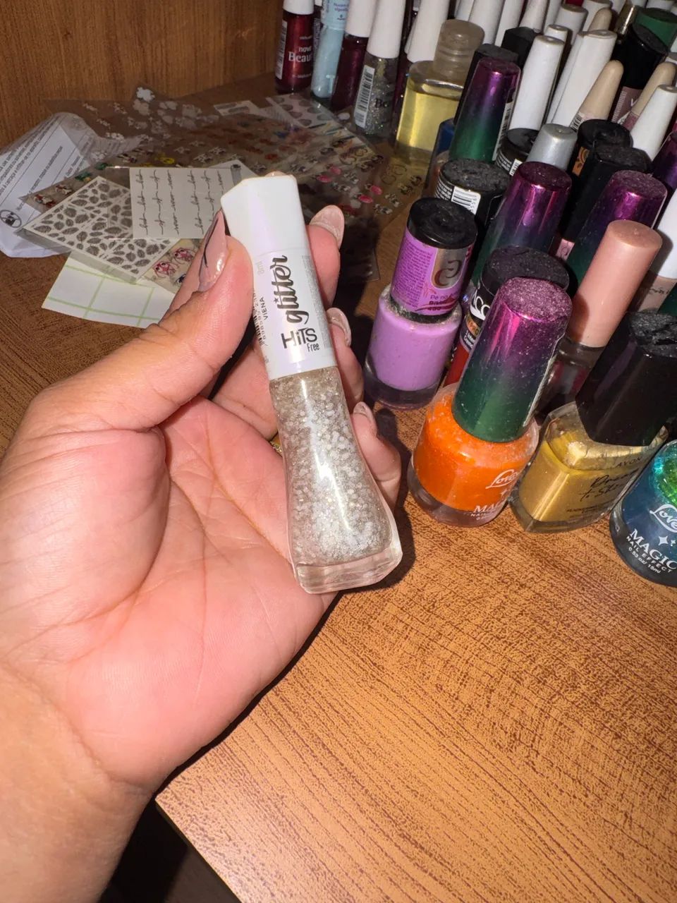 COLEÇÃO COMPLETA DE ESMALTES E PRODUTOS PARA UNHAS - Foto 2