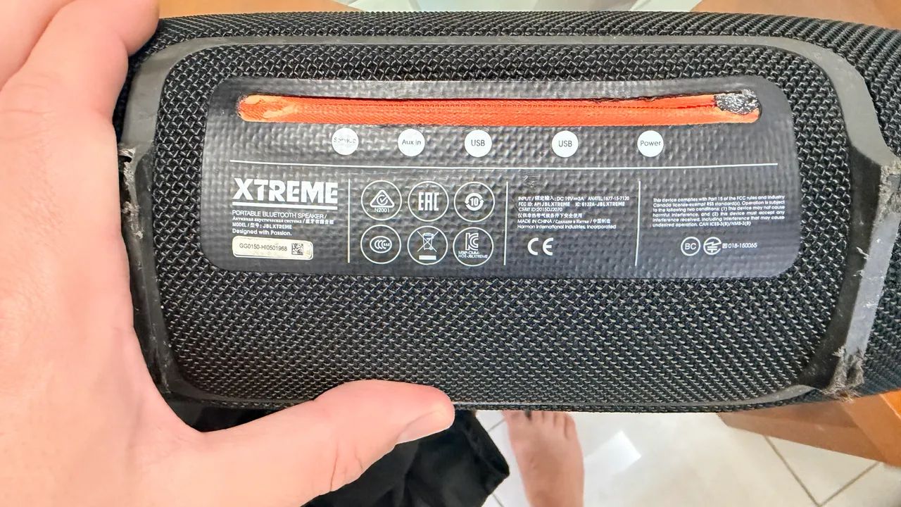JBL Xtreme 1 Original - Caixa de Som Bluetooth