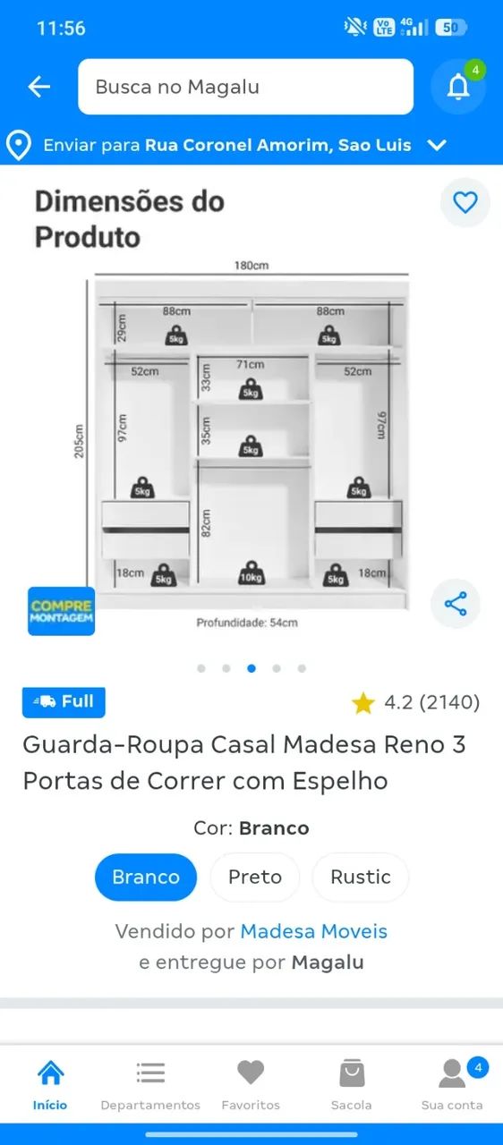 Guarda roupa 