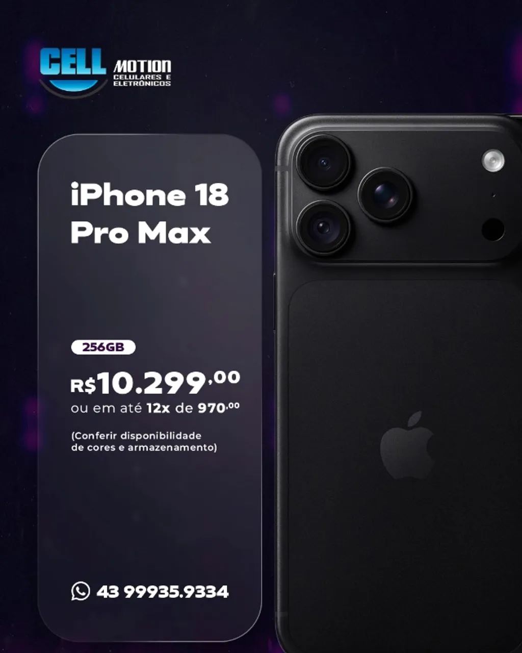 Apple iPhone 18 Pro Max 256GB