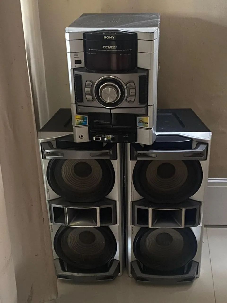 Som Sony - Carcaça
