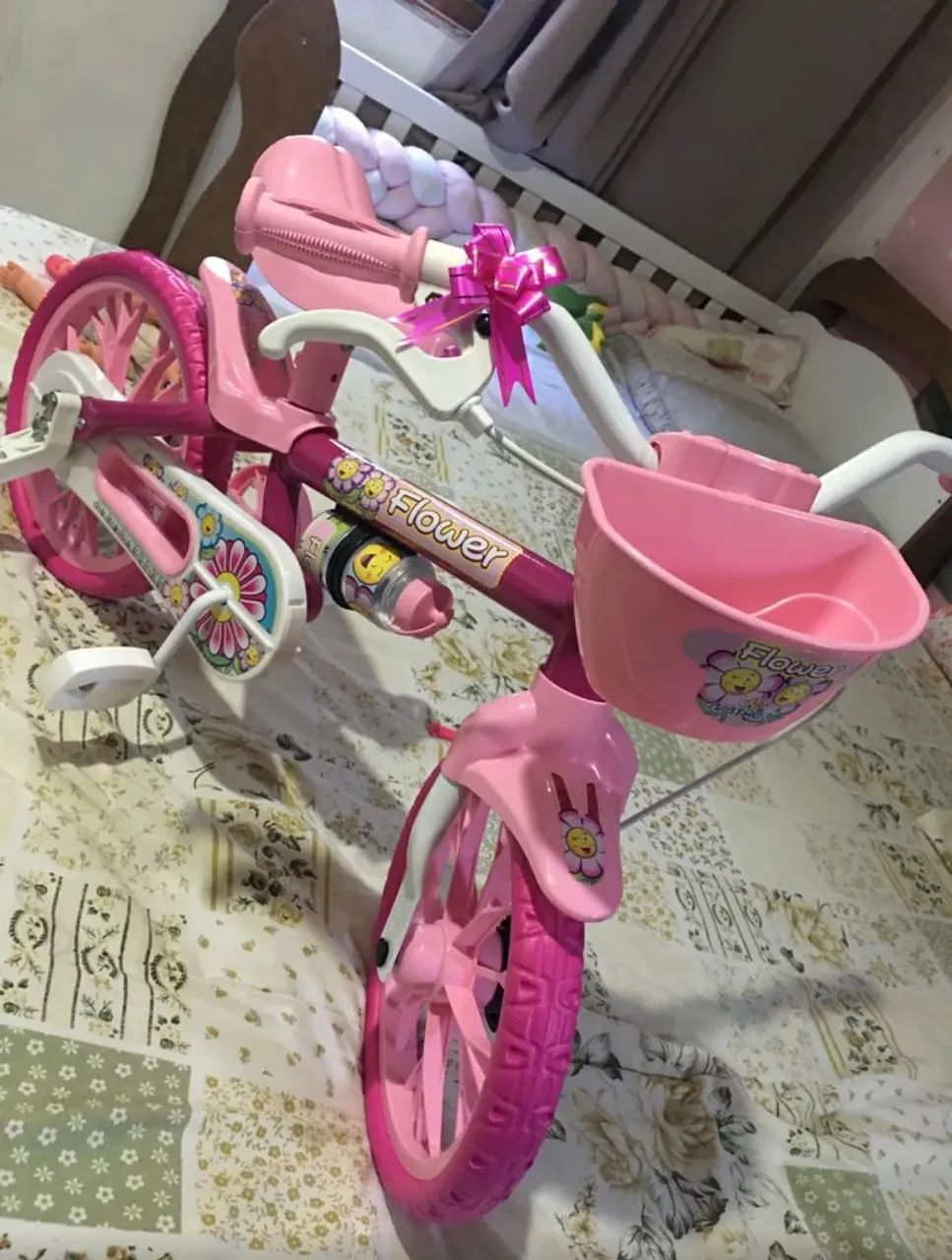 Bicicleta Nathor Flower Aro 12 Lacrada 