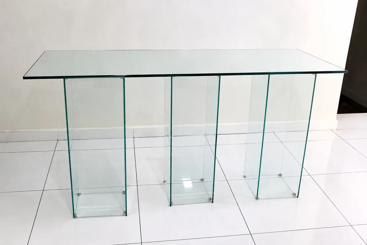 MESA DE VIDRO PARA FESTAS E DECORAÇÕES 