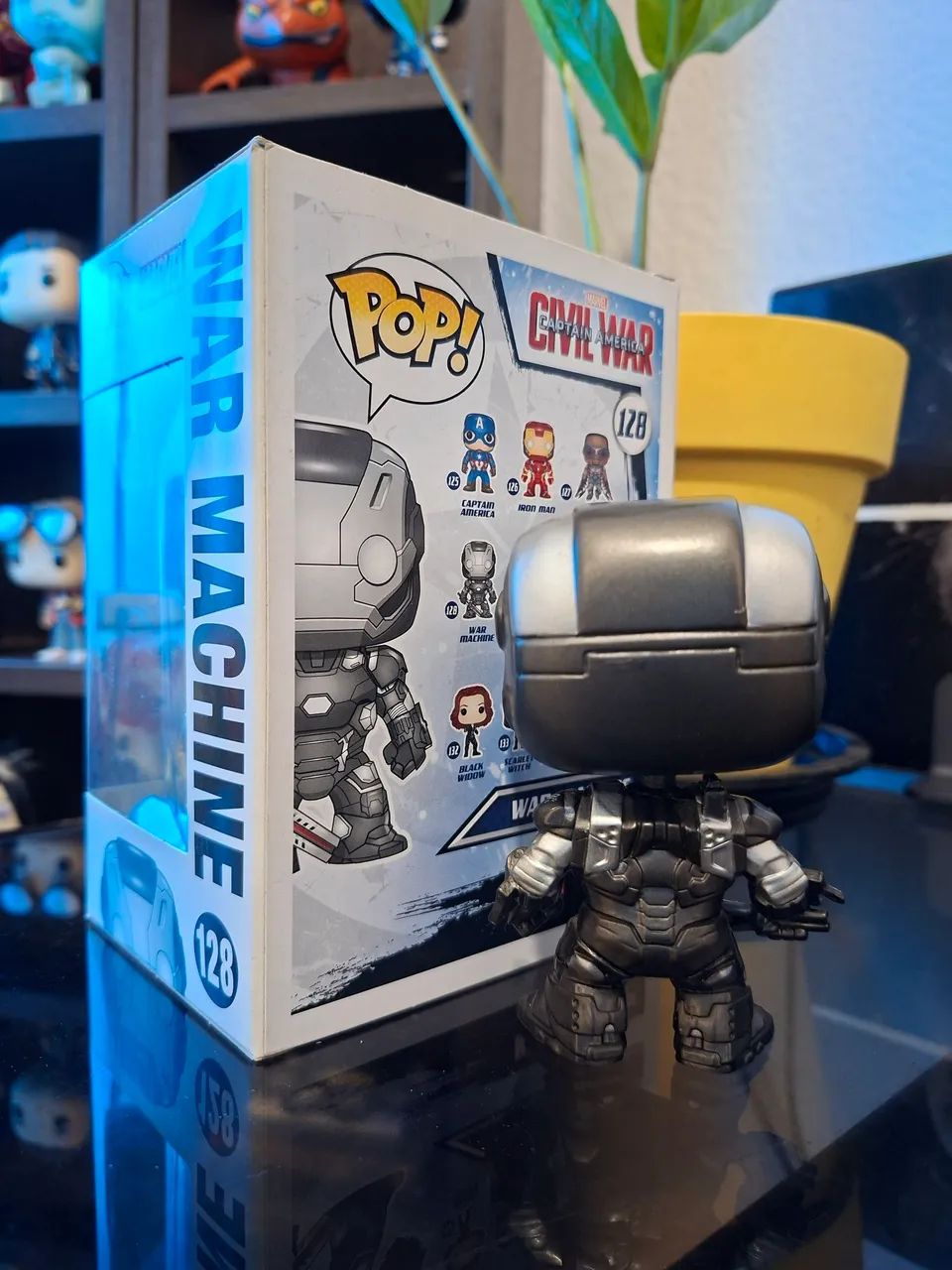 Funko Pop Marvel Civil War War Machine 128 - Foto 2