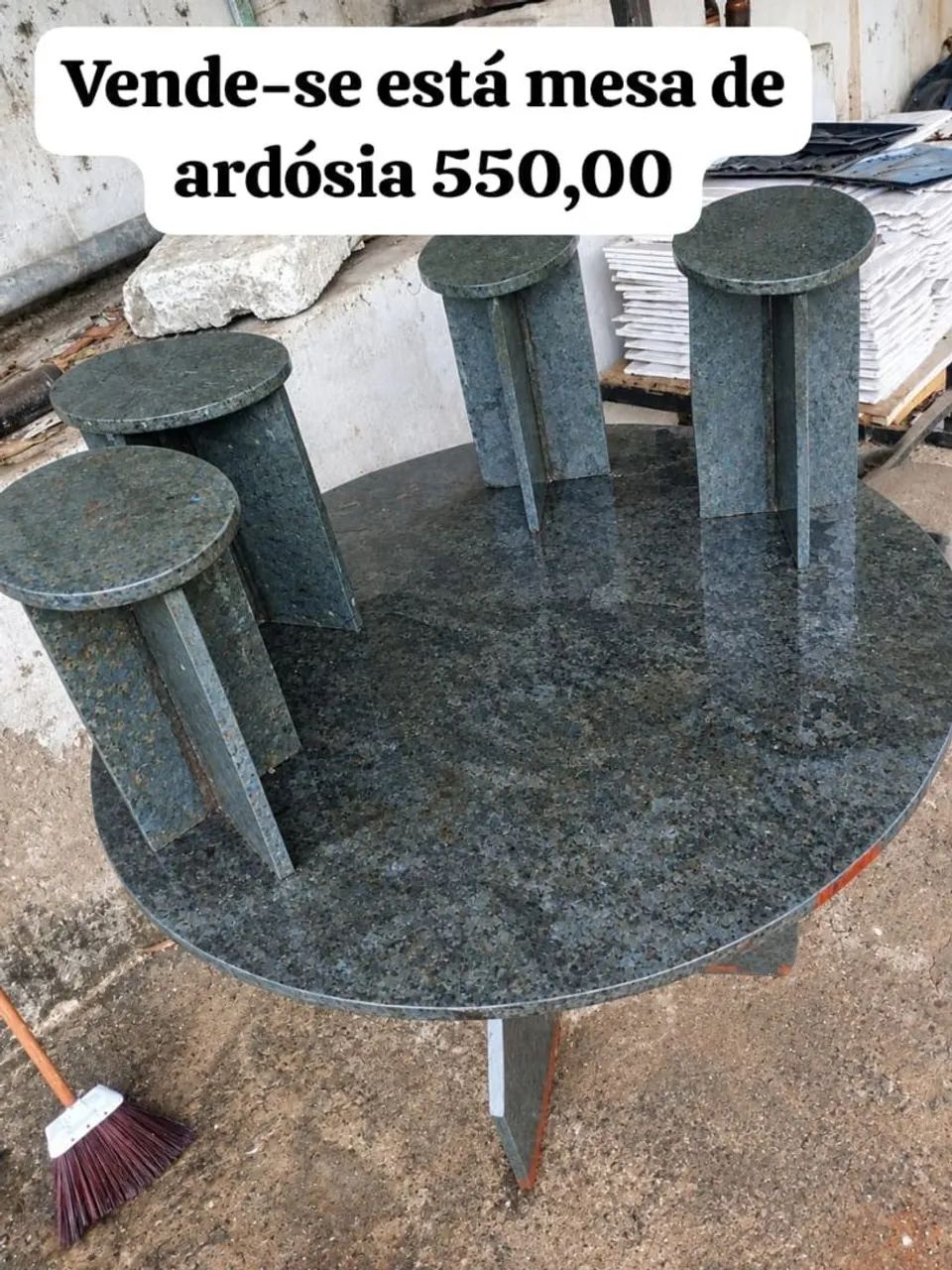 Mesa de ardósia 