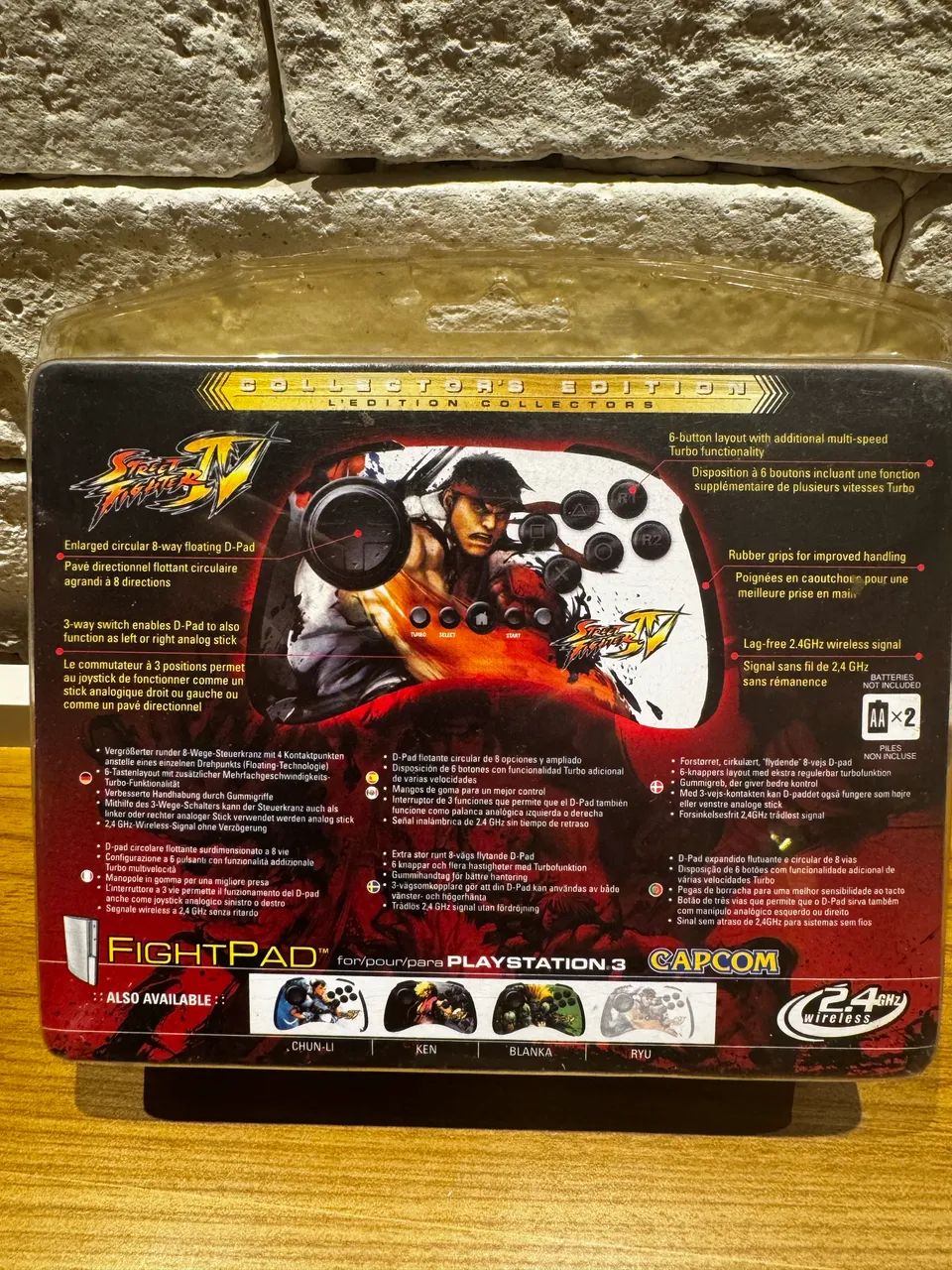 Fightpad Street Fighter 4 - Ps3 e PC - Foto 4