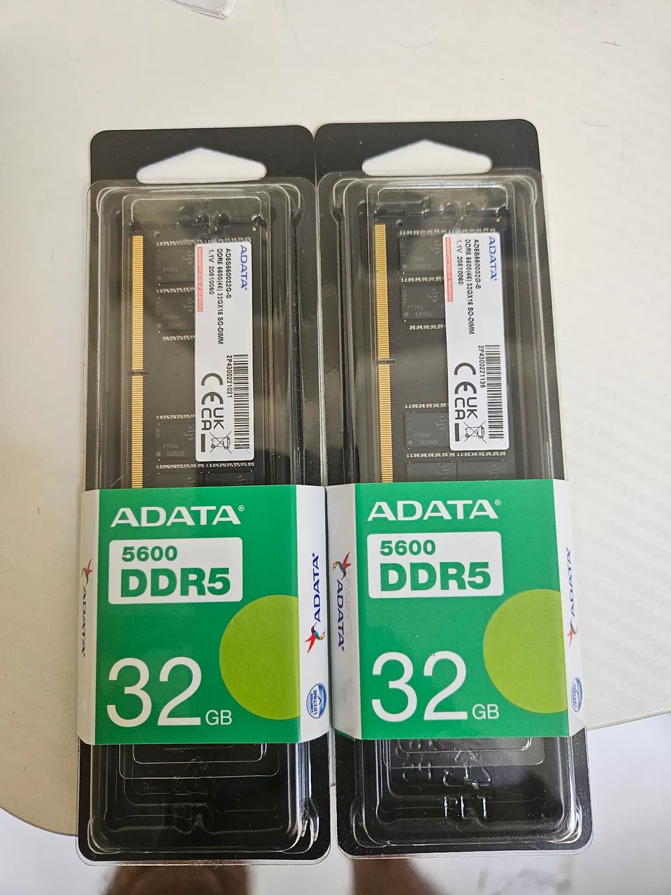 Memória RAM Samsung, 32GB (2x 16GB), DDR5, 5600MT/s, SO-DIMM (para