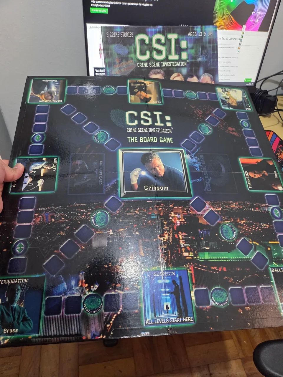 Jogo de Tabuleiro - CSI (versão inglês) - Foto 2