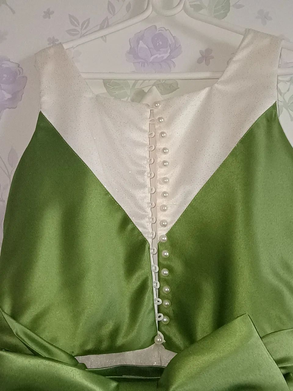 Desapego de Vestido de Dama verde - Foto 3