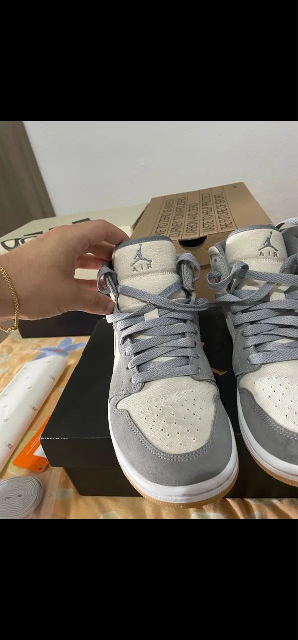 Tênis Nike Air Jordan 1 Coconut - Foto 4