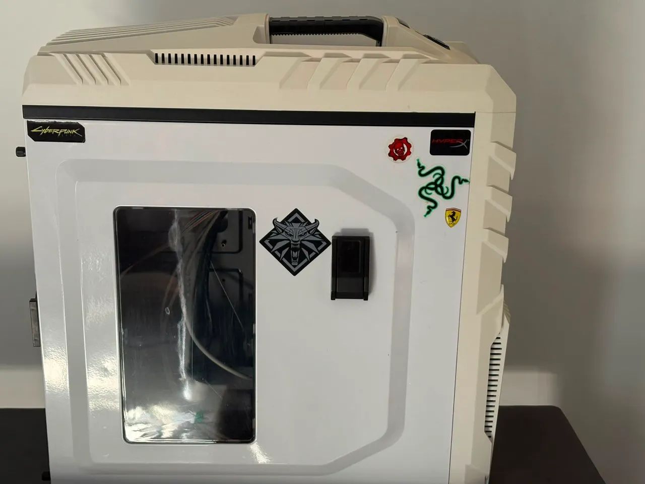 Gabinete Gamer PCYes Branco - - Foto 3