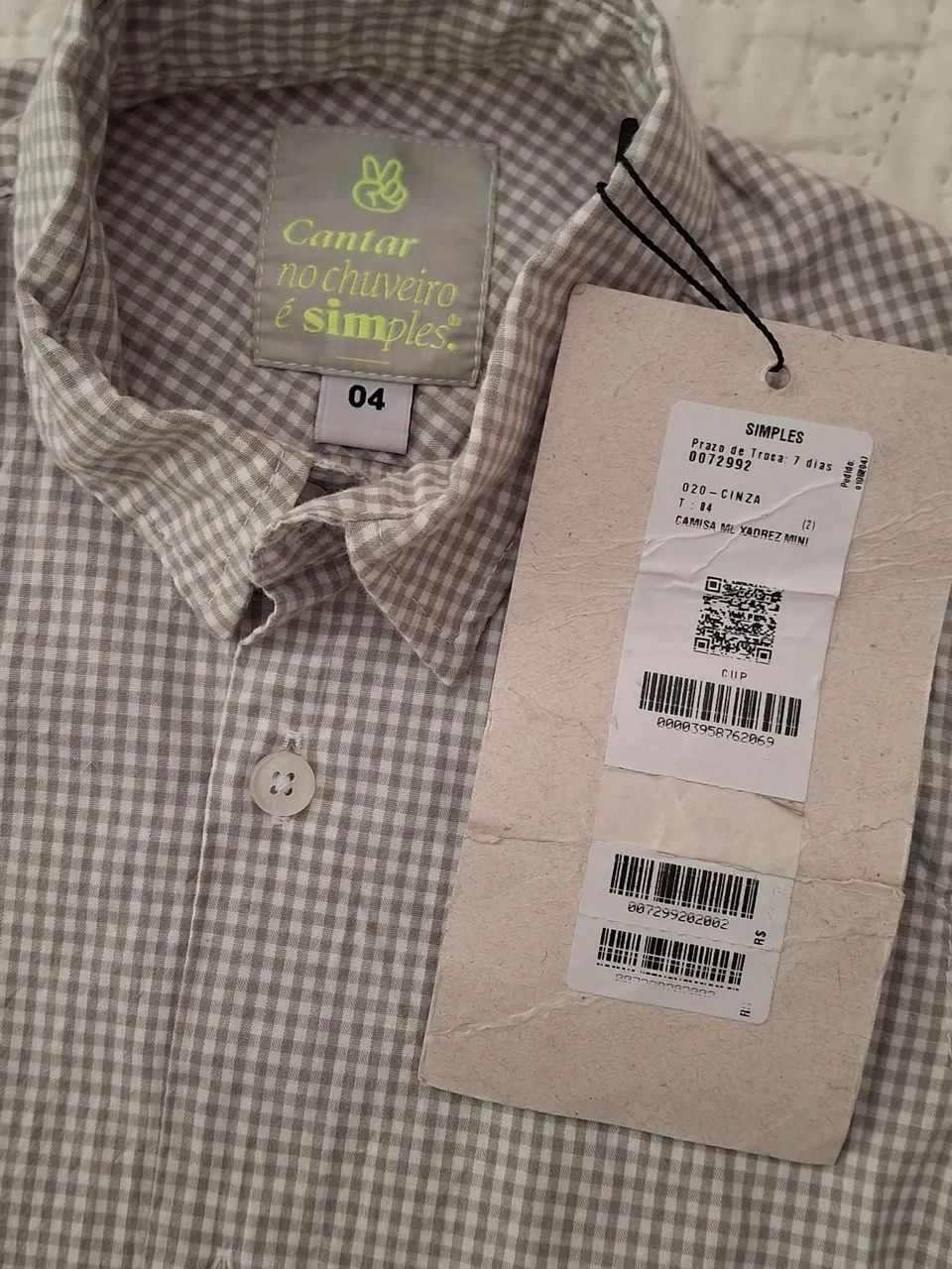 Camisa Reserva tamanho 4 - Foto 2