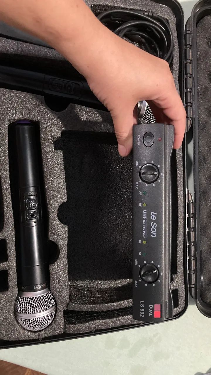 Microfones sem fio 