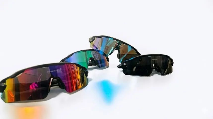 Óculos de Ciclismo/Corrida Lente Espelhada Premium - Várias Cores!