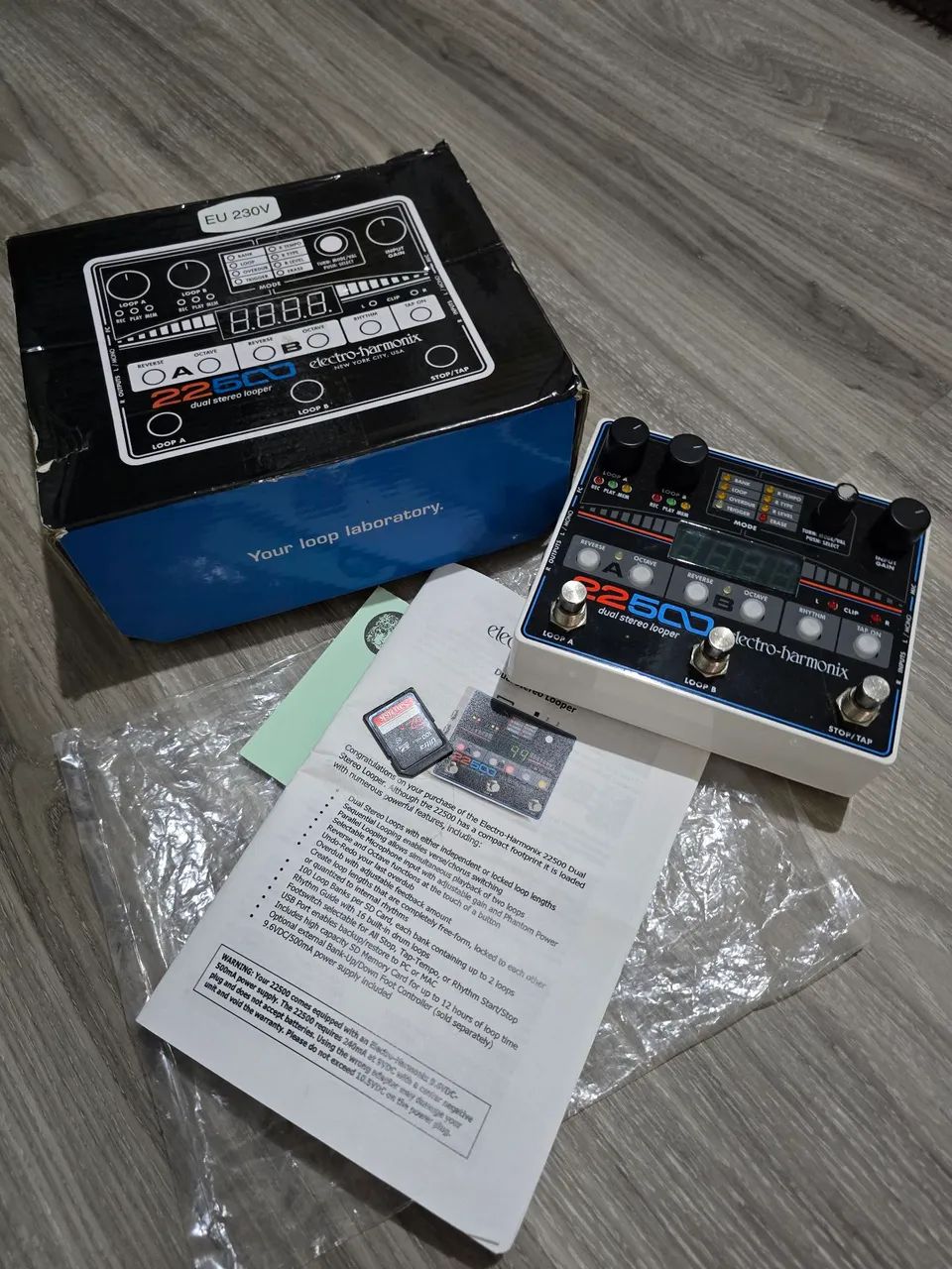 Pedal Looper LoopStation 22500 EHX  - Foto 2