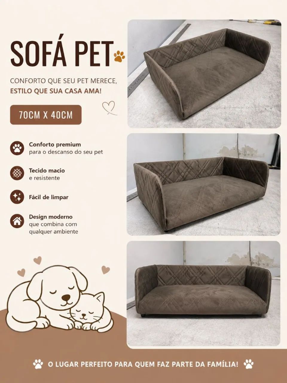 Sofá pet 