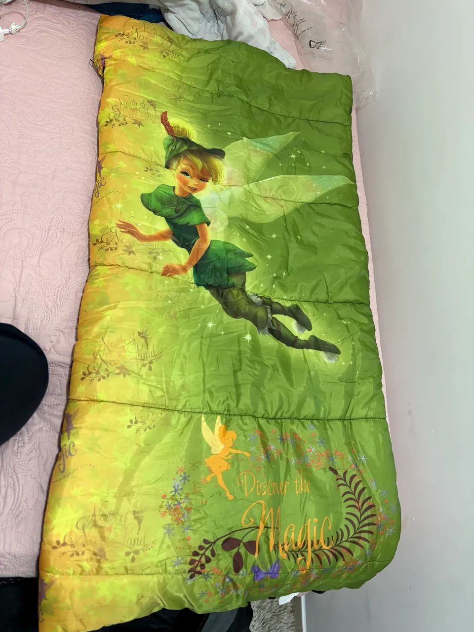 Colcha/ Saco de dormir Tinkerbell