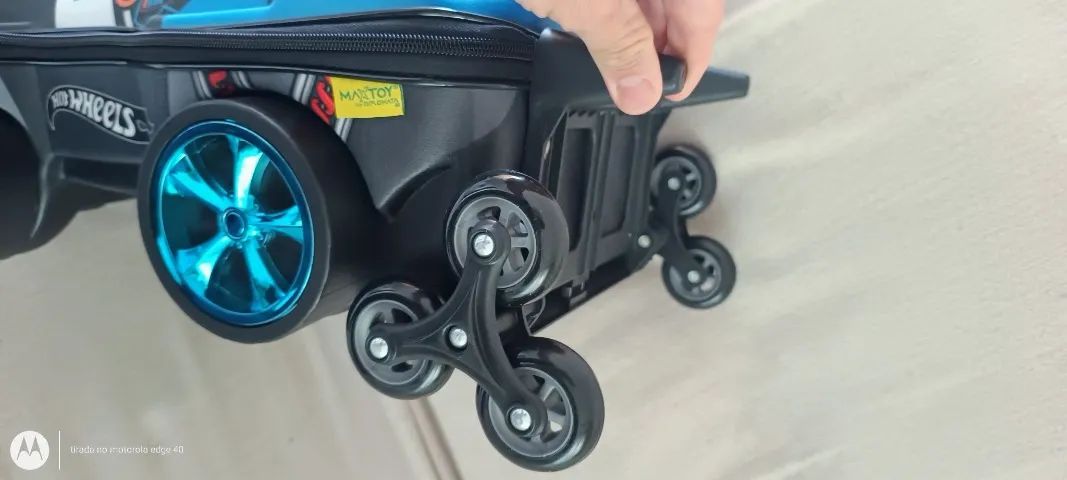 Mochila Carro Hotwheels - Foto 3