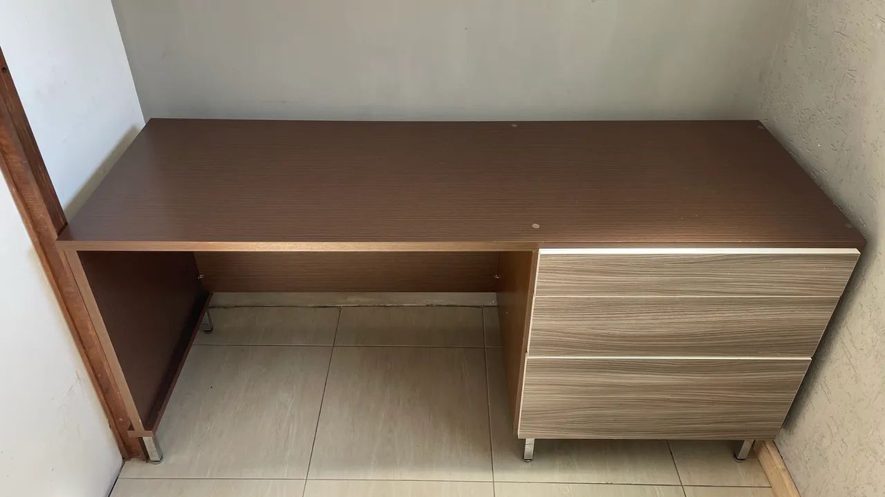 Mesa escritório 100% MDF - Foto 2