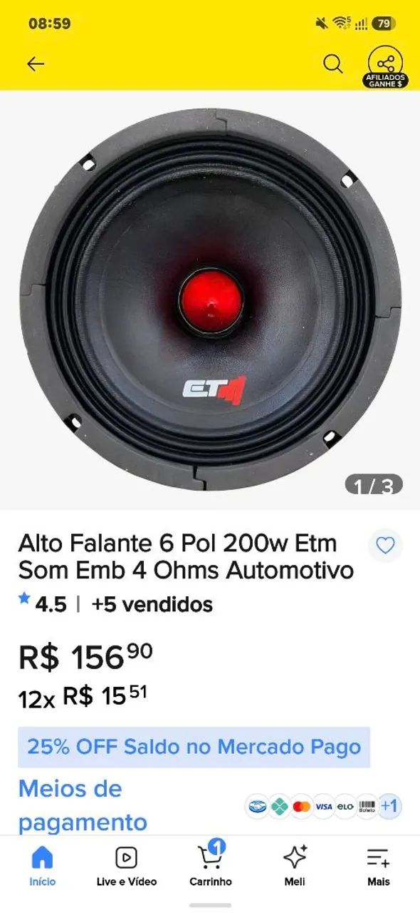Auto falante ETM 20ORMS