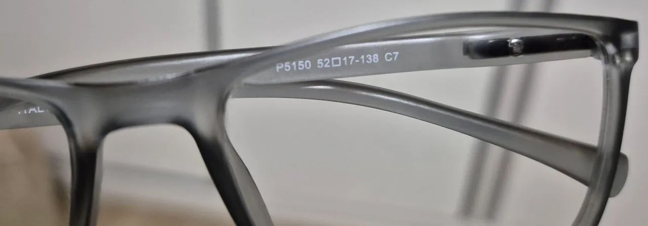 armação para Oculos cinza - Foto 5