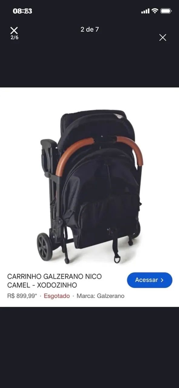 Carrinho de bebê  GALZERANO  - Foto 3