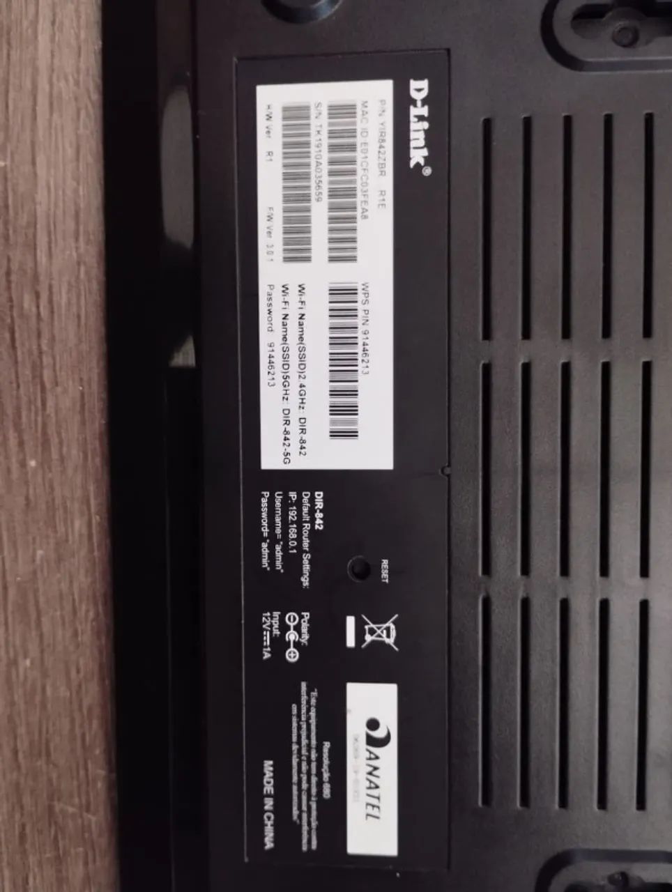 Kit 10 Roteadores D-Link Dir 842 Com Fonte - Foto 2